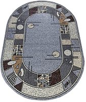 

Ковер для жилой комнаты БелКа Лайла Де Люкс Овал 15704 10766 (2x4)