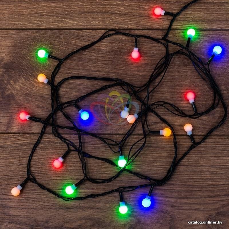Светодиодная гирлянда Neon-Night Цветные Шарики 303-060