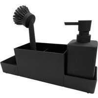 Дозатор для моющего средства HOMY Harmony Set HS02 (черный)