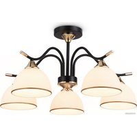 Люстра средней высоты Ambrella light Traditional TR3162/5 BK/FGD