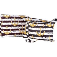 Полотенце Сирень Якорь 4999299 (черный)