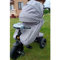 Детский велосипед Kinder Trike Comfort 3 в 1 (серый)