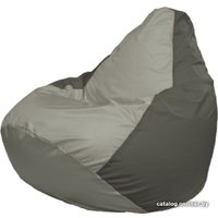 Кресло-мешок Flagman Груша Макси Г2.1-351 (серый темный/серый)
