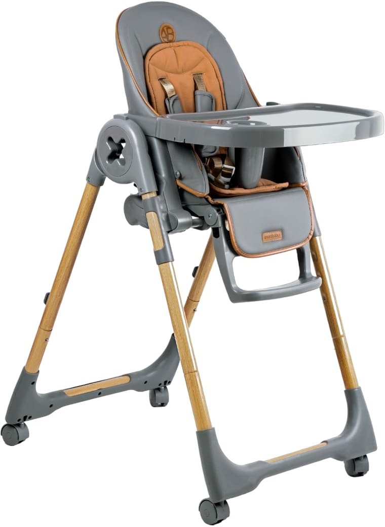 

Высокий стульчик Amarobaby Elegant AB23-23EL/11 (серый)
