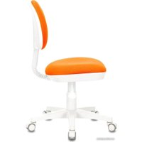 Компьютерное кресло Бюрократ KD-3 (оранжевый TW-96-1/белый)