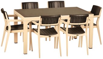 Обеденная группа Holiday Atlanta (капучино)