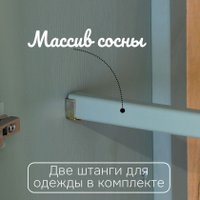 Шкаф распашной Диприз 2 дв Д.70049.1 (Carlos/pantone 5497) в Солигорске