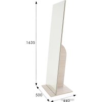 Зеркало Мебелик Стелла 2 (шимо светлый)