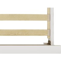 Кровать Bravo Мебель Вероника-1 90х200 (белый античный)