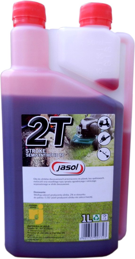 

Моторное масло Jasol 2T Stroke Oil SemiSynthetic Red 1л