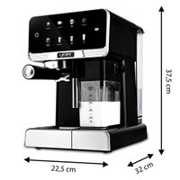 Рожковая кофеварка Yoer Creamo EMF03BK