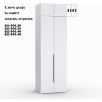 Шкаф распашной Кастанье Модерн Ш 900.2 (белый) в Борисове