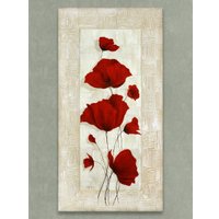 Картина Декарт Алые маки 2 8Л0251 (в раме)