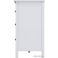 Комод Лузалес Кымор 8 ящиков (белый)