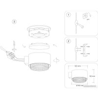 Точечный светильник Ambrella light Techno spot TN71299