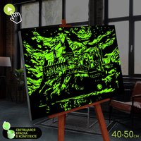 Картина по номерам Молли Хогвартс 40x50 FHR0631