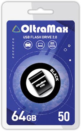 

USB Flash OltraMax 50 64GB (черный)