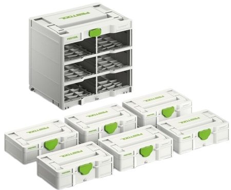 

Набор ящиков Festool SYS3-RK/6 M 337-Set 577816