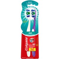 Набор зубных щеток Colgate 360 Суперчистота всей полости рта (2 шт)