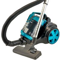 Пылесос Delta DL-0852 (черный/бирюзовый)