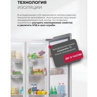 Холодильник side by side LEX LSB525BMID