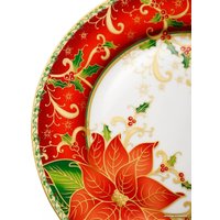 Набор обеденных тарелок Lamart Рождественская звезда LMR-22132-6