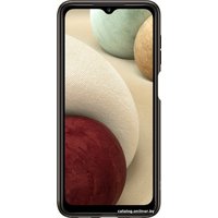 Чехол для телефона Samsung Silicone Cover для Galaxy A12 (черный)