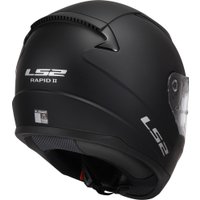 Мотошлем LS2 FF353 Rapid Solid (XS, черный матовый)