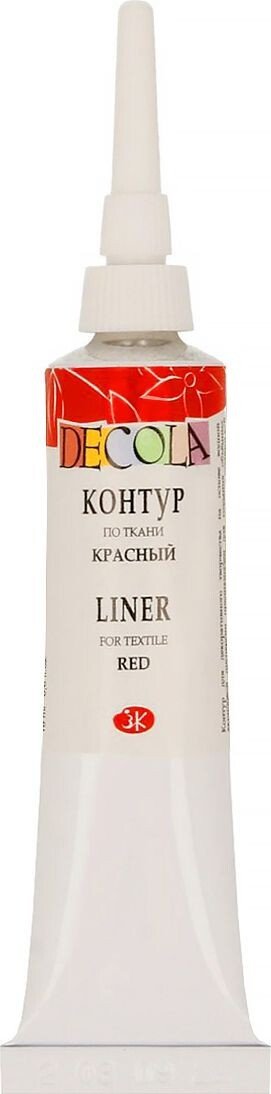 

Контур Decola по ткани 18 мл 5403331 красный