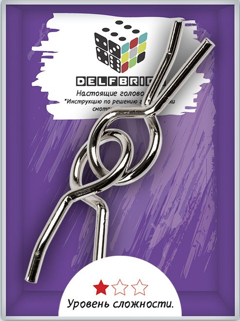 

Головоломка Delfbrick Петельки 2 DLM-05