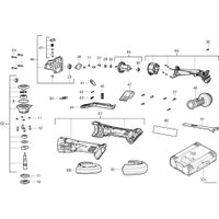 Угловая шлифмашина Milwaukee M18 Fuel FSAGV115XPDB-0X 4933478773 (без АКБ, кейс)