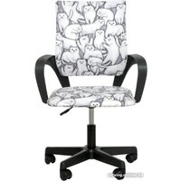 Компьютерное кресло King Style 695 LT Black (рисунок Kotofey)