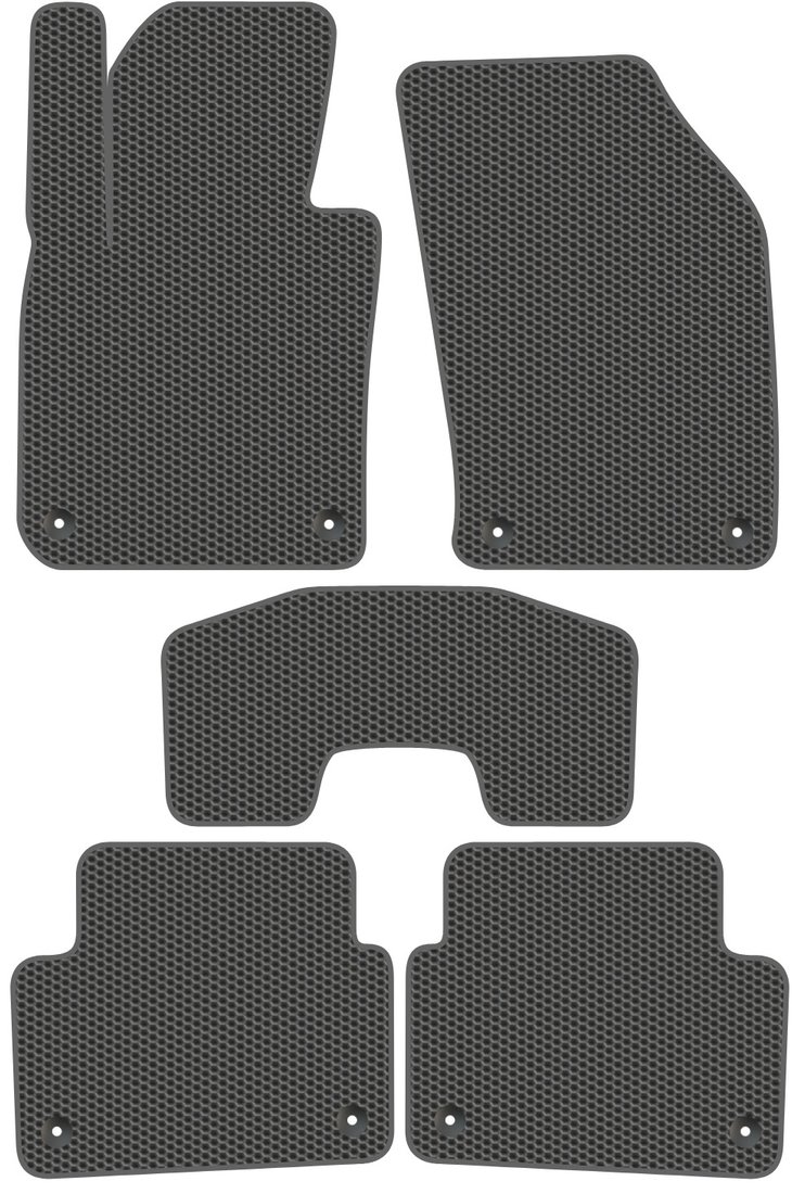 

Комплект ковриков для авто Alicosta Volvo V60 Cross County (универсал) 2018 - Н.В. (серый)