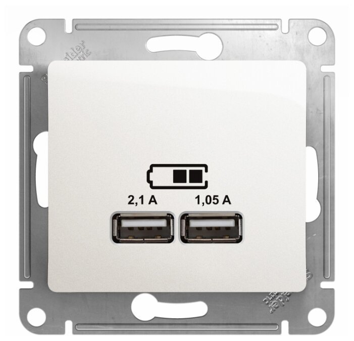 

Розетка телевизионная Schneider Electric Glossa GSL000633