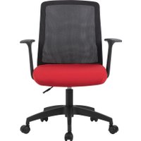 Офисное кресло CACTUS CS-MC222-BKRD (черный/темно-красный)
