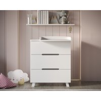Детский комод Incanto Anniken LUX 800/3 PK-0087/0 (белый)