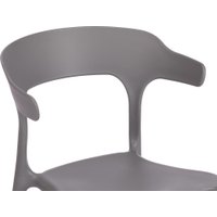 Стул TetChair Ton пластик (темно-серый)