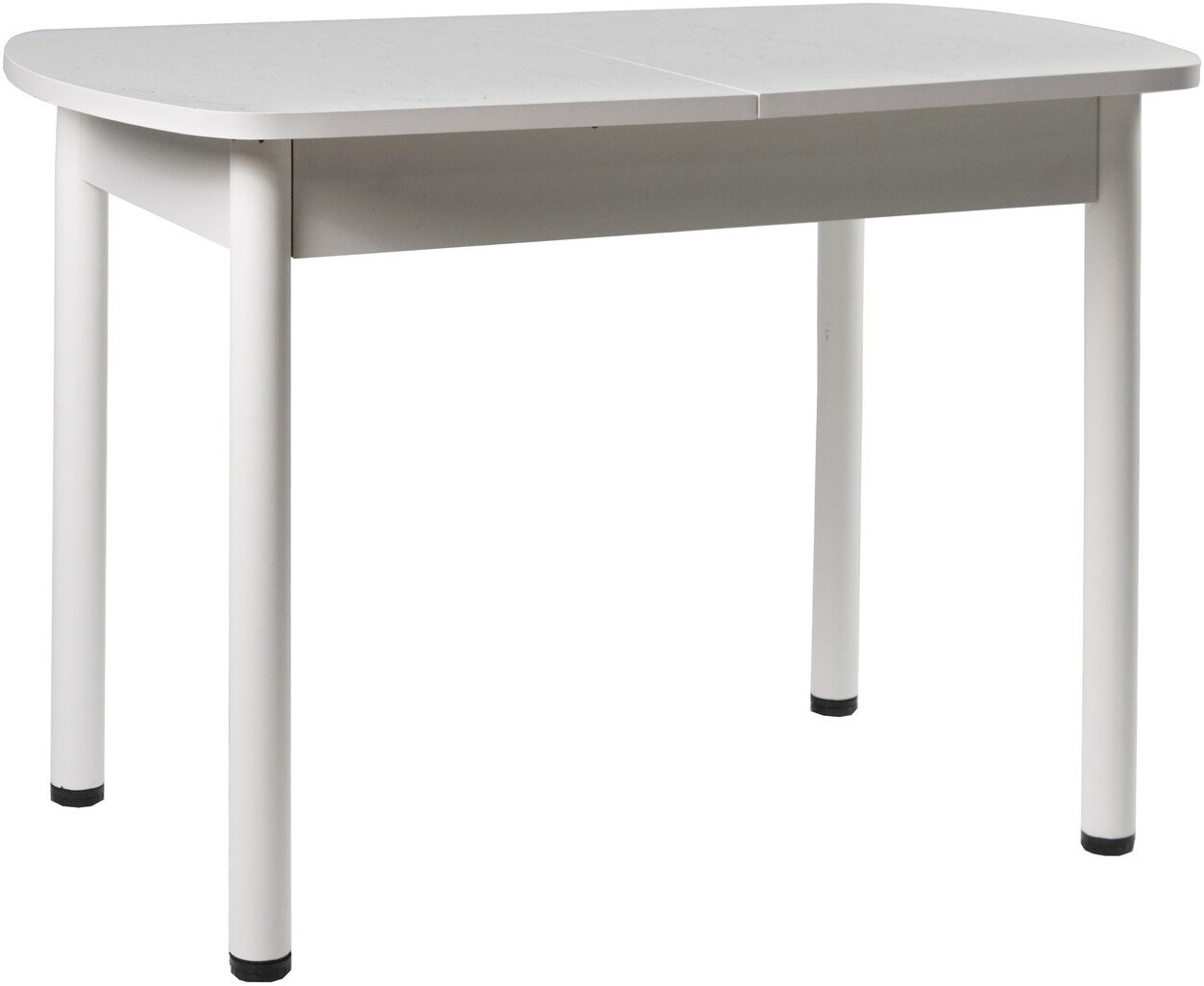 

Кухонный стол ВВР Раздвижной пластиковый (мрамор марквина белый/прямое белый)