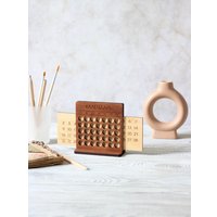 Вечный календарь Творческая мастерская "Пуговка" Анастасии Минич на подставке