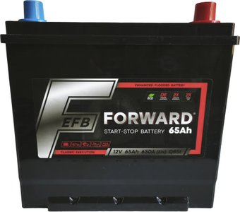 Автомобильный аккумулятор Forward EFB Asia R+ (65 А·ч)