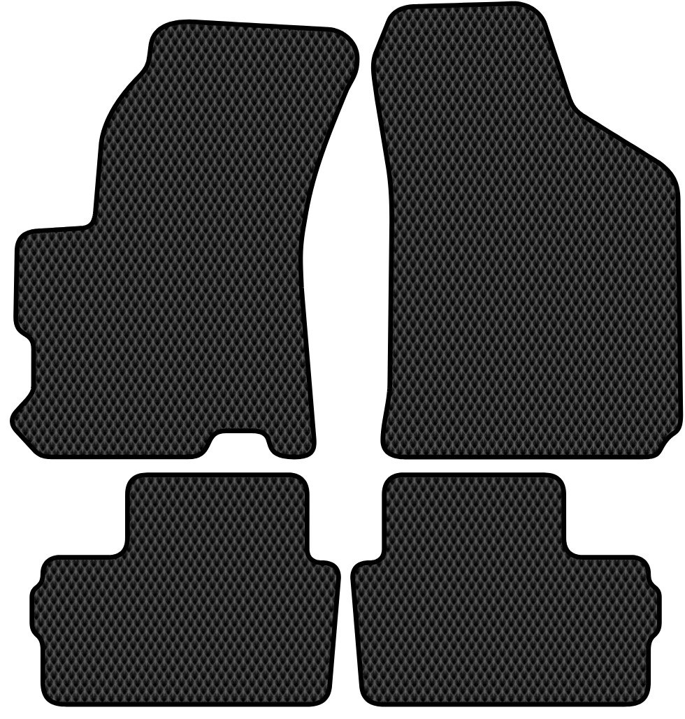 

Комплект ковриков для авто Alicosta Chery indiS S18D (хэтчбек 5 дв) 2011 - 2016 (черный, ромб)