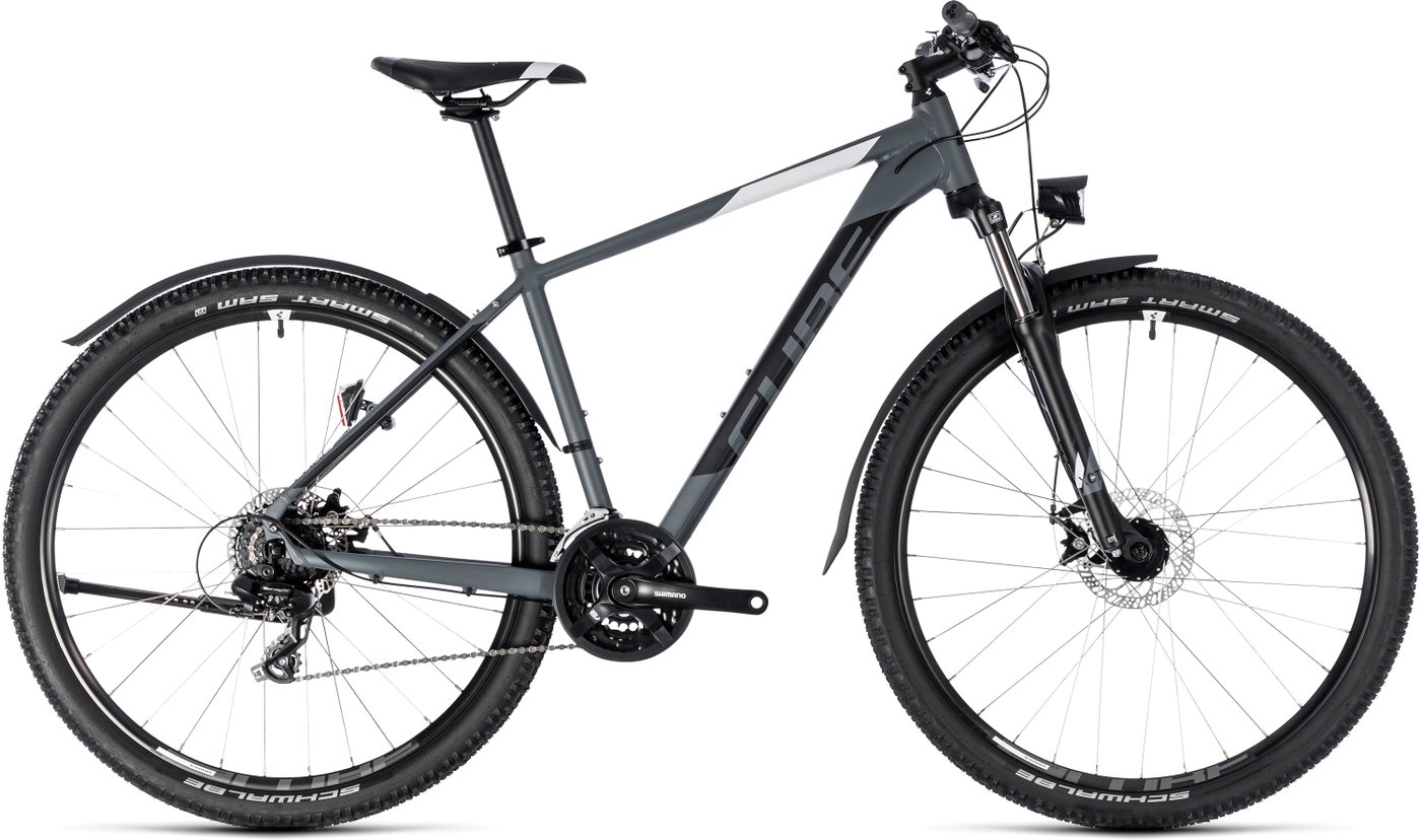 

Велосипед Cube AIM Allroad 27.5 р.18 2018 (серый)