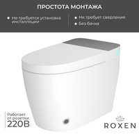 Унитаз приставной Roxen Smart Simple 670310-02