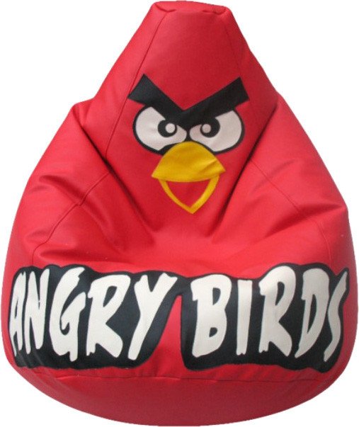 Кресло-мешок Flagman Груша Макси XXL Г2.3-039 Angry Birds (красный)