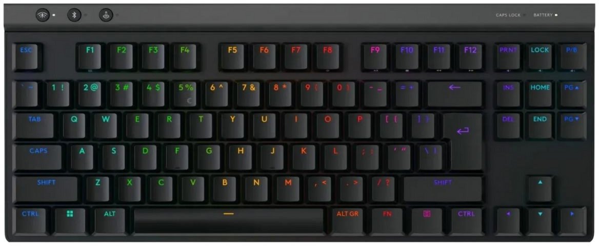 

Клавиатура Logitech G515 Lightspeed TKL Black GL Brown Tactile 920-012538 (черный, нет кириллицы)