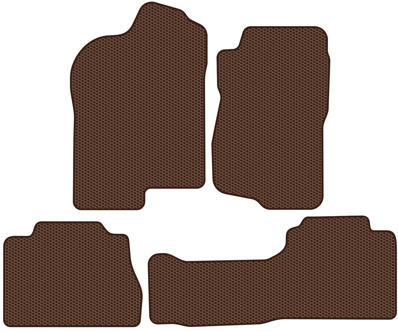 

Комплект ковриков для авто Alicosta Chevrolet Tahoe III (suv / GMT900) 2006 - 2014 (коричневый, сота)