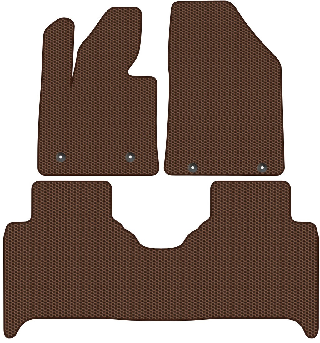 

Комплект ковриков для авто Alicosta Zeekr X I (suv / Электро (5 мест)) 2023 - Н.В. (коричневый, сота)