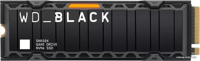 WD Black SN850X NVMe Heatsink 2TB WDS200T2XHE