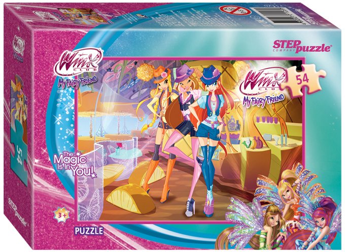 

Мозаика/пазл Step Puzzle Winx 89132 (20 эл)