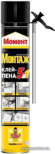 Монтажная пена Момент Монтаж 5 в 1 750 мл